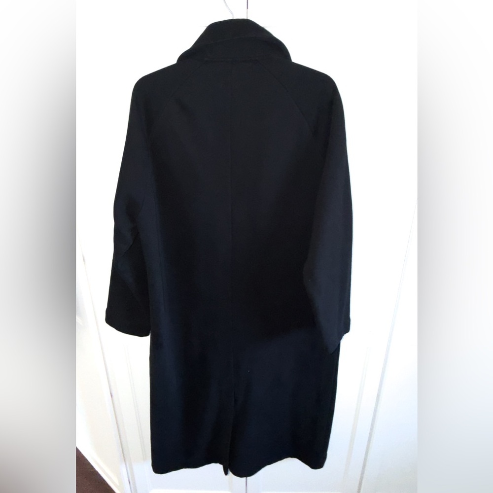 Vuori Restore Trench Coat Black Women's Longline Sz Large Lagenlook Minimalist - Picture 5 of 15